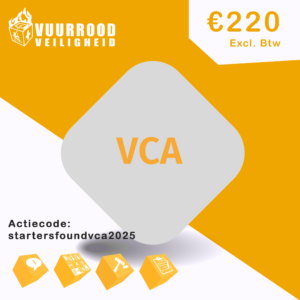 Vuurrood Veiligheid VCA cursus actiecode